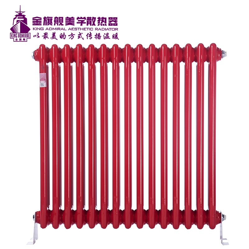 钢制暖气片/散热器钢三柱红色